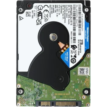 Жесткий диск WD SATA-III 2Tb WD20SPZX Notebook Blue (5400rpm) 128Mb 2.5"