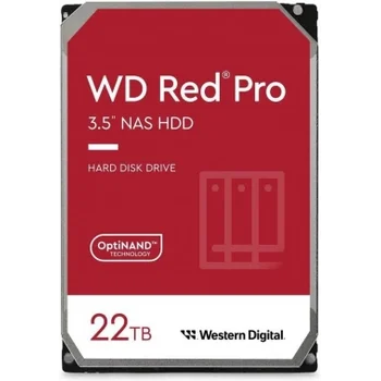 Жесткий диск WD SATA-III 22TB WD221KFGX NAS Red Pro (7200rpm) 512Mb 3.5"