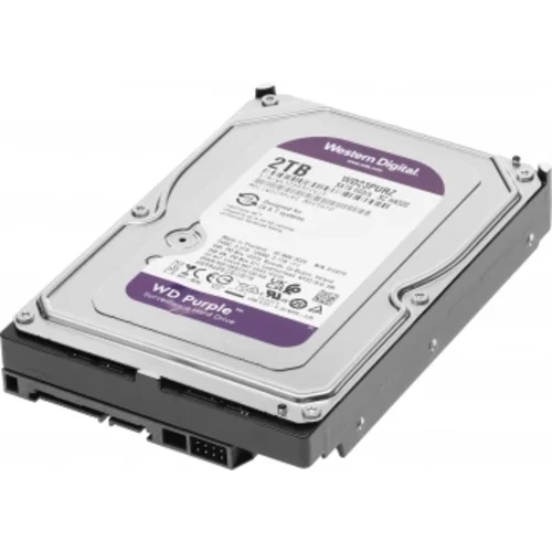 Жесткий диск WD SATA-III 2TB WD23PURZ Surveillance Purple (5400rpm) 64Mb 3.5"