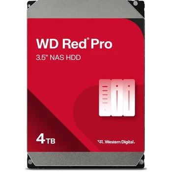 Жесткий диск WD SATA-III 4TB WD4005FFBX Red Pro (7200rpm) 256Mb 3.5"