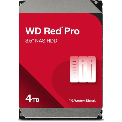 Жесткий диск WD SATA-III 4TB WD4005FFBX Red Pro (7200rpm) 256Mb 3.5"