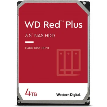 Жесткий диск WD SATA-III 4TB WD40EFPX NAS Red Plus (5400rpm) 256Mb 3.5"
