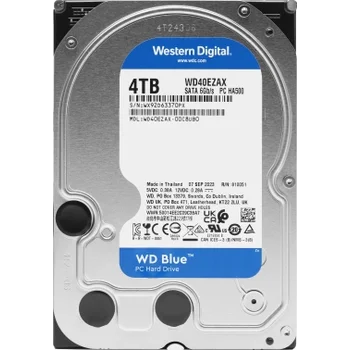 Жесткий диск WD SATA-III 4TB WD40EZAX Desktop Blue (5400rpm) 256Mb 3.5"