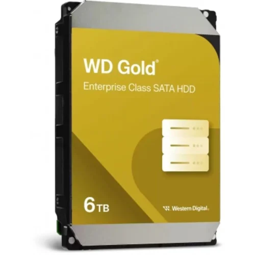 Жесткий диск WD SATA-III 6TB WD6004FRYZ Desktop Gold 512E (7200rpm) 256Mb 3.5"