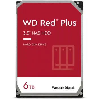 Жесткий диск WD SATA-III 6TB WD60EFPX NAS Red Plus (5640rpm) 256Mb 3.5"