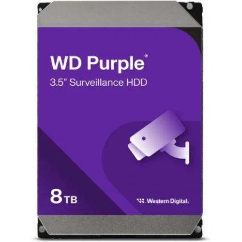 Жесткий диск WD SATA-III 8TB WD85PURZ Desktop Purple (5640rpm) 256Mb 3.5"