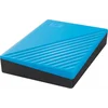 Жесткий диск WD USB 3.0 4Tb WDBPKJ0040BBL-WESN My Passport 2.5" голубой