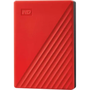 Жесткий диск WD USB 3.2 Gen 1 4Tb WDBPKJ0040BRD-WESN My Passport 2.5" красный