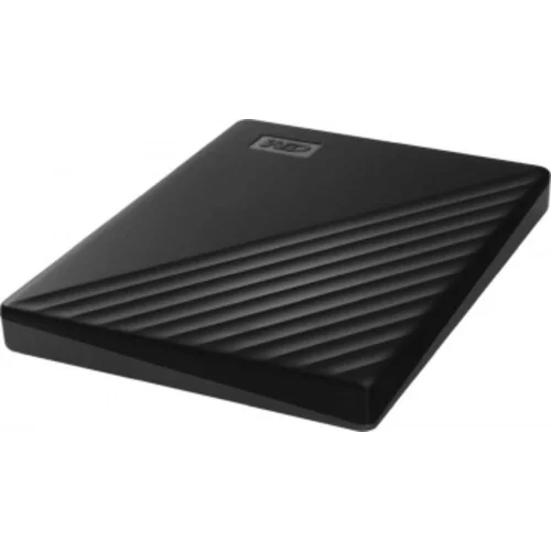 Жесткий диск WD USB 3.0 1Tb WDBYVG0010BBK-WESN My Passport 2.5" черный