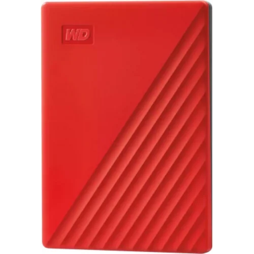 Жесткий диск WD USB 3.0 2Tb WDBYVG0020BRD-WESN My Passport 2.5" красный