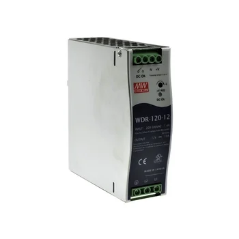 WDR-120-12 Блок питания на DIN-рейку, 12В, 10А, 120Вт Mean Well
