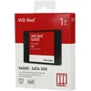 Твердотельный накопитель/ WD SSD Red SA500 NAS, 1000GB, 2.5" 7mm, SATA3, R/W 560/530MB/s, IOPs 95 000/85 000, DRAM buffer, TBW 600, DWPD 0.4 (12 мес.)