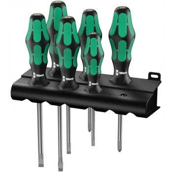 Набор отверток Kraftform Plus Lasertip, 334/6 Rack, подставка, 6 предметов WE-105650