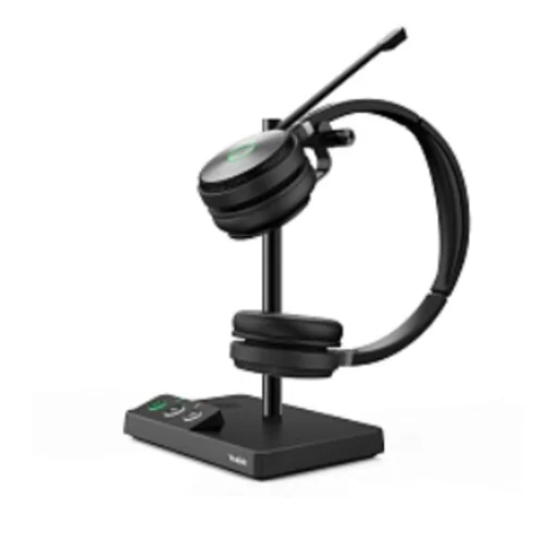 WH62 Dual UC Дуо, Беспроводная, HD звук, 160м DECT, Шумоподав, USB-хаб