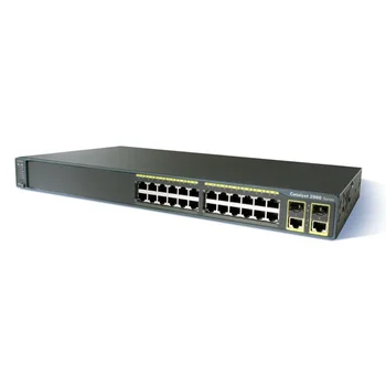 Коммутатор Cisco Catalyst WS-C2960-24TC-L (некондиция, сломана кнопка Mode)