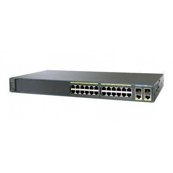 Коммутатор Cisco Catalyst WS-C2960-24TC-L (некондиция, неисправен комбинированный порт)