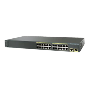 Коммутатор Cisco Catalyst WS-C2960-24TT-L (некондиция, 1 неисправный порт RJ-45)