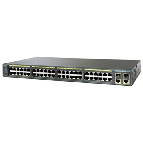 Коммутатор Cisco Catalyst WS-C2960-48TC-L (некондиция, 2 неисправных порта RJ-45)