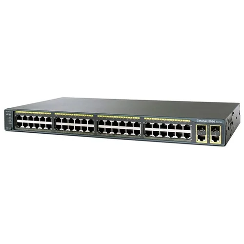 Коммутатор Cisco Catalyst WS-C2960-48TC-L (некондиция, 1 неисправный порт RJ-45)