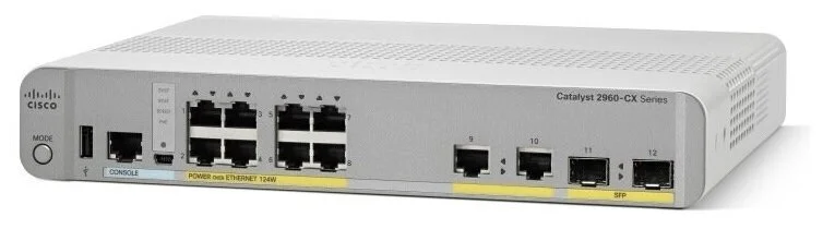 WS-C2960CX-8PC-L — купить Коммутатор Cisco Catalyst WS-C2960CX-8PC