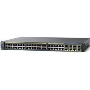 Коммутатор Cisco Catalyst WS-C2960G-48TC-L (некондиция, 2 неисправных порта RJ-45)