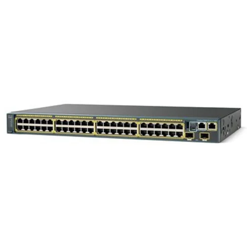 Коммутатор Cisco Catalyst WS-C2960S-48FPD-L (некондиция, не работает PoE на одном порту)