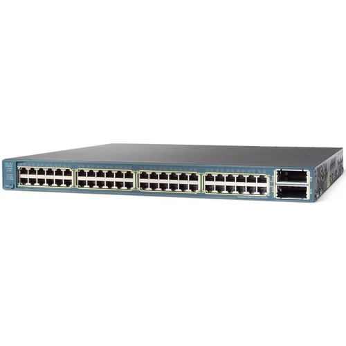 Коммутатор Cisco Catalyst WS-C3560E-48TD-S (некондиция, не работает один порт RJ-45)
