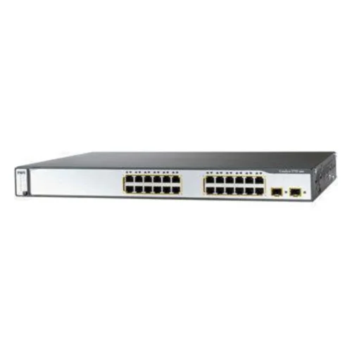 Коммутатор Cisco Catalyst WS-C3750-24PS-S (некондиция, неисправно PoE на одном порте RJ-45)