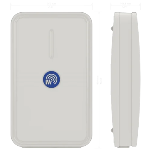 Антенна секторная WiBOX dual band, 2,4 - 2,5 ГГц и 5,1 - 5,85 ГГц, 17dBi, 90°, VH
