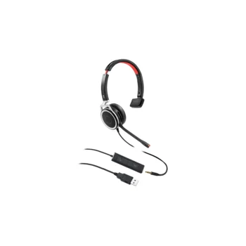 Головная гарнитура VT X208, Моно, HD звук, разъемы 3,5 мм Jack и USB