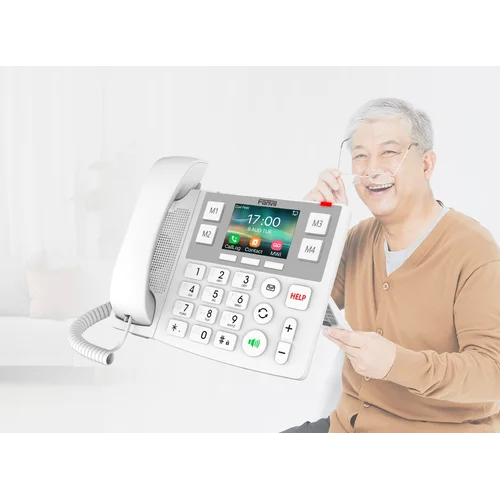 IP-телефон Fanvil X305 (белый, 2 аккаунта, цветной ЖК экран, Wi-Fi, PoE)