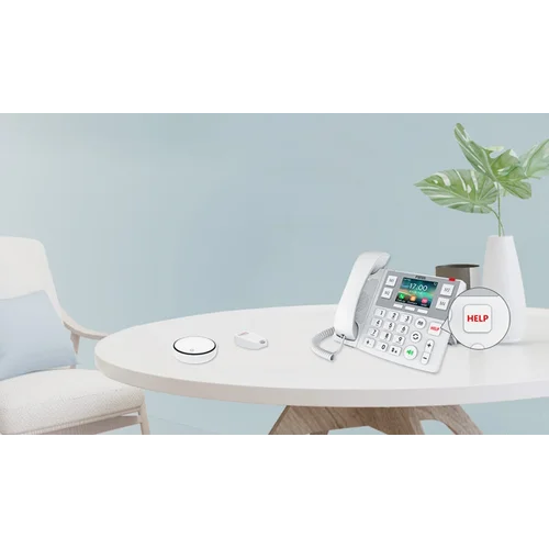 IP-телефон Fanvil X305 (белый, 2 аккаунта, цветной ЖК экран, Wi-Fi, PoE)