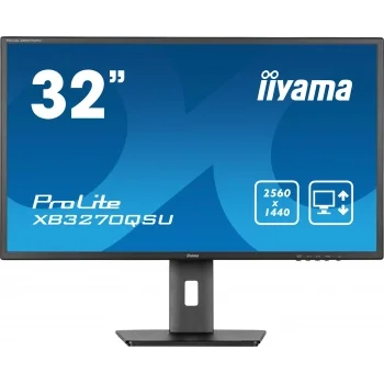 Монитор Iiyama 31.5" ProLite XB3270QSU-B1 черный IPS 16:9 HDMI M/M матовая HAS Piv 250cd 178гр/178гр