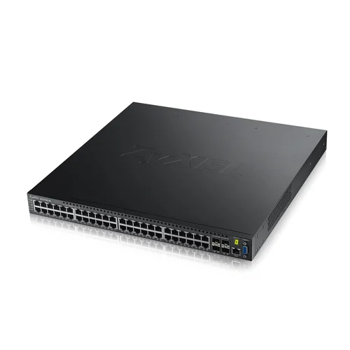 Коммутатор ZYXEL XGS3700-48 48 port Layer 2/3 Gigabit Datacenter Switch, 4x 10G