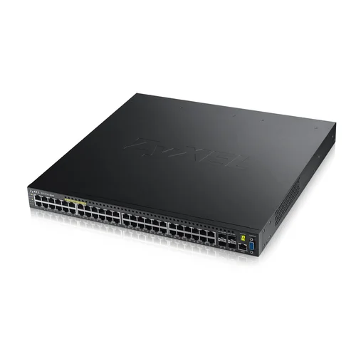 Коммутатор ZYXEL XGS3700-48HP 48-port Managed L2+ High Power PoE Gigabit Switch with 4 slots 10G SFP+
