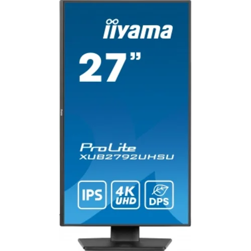 Монитор Iiyama 27" ProLite XUB2792UHSU-B6 черный IPS LED 16:9 HDMI M/M матовая HAS Piv 1300:1 350cd