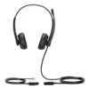 YHS34 Dual Дуо, Проводная, HD звук, QD, RJ9