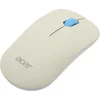Клавиатура + мышь Acer OCC205 клав:белый/голубой мышь:белый/голубой USB беспроводная slim Multimedia