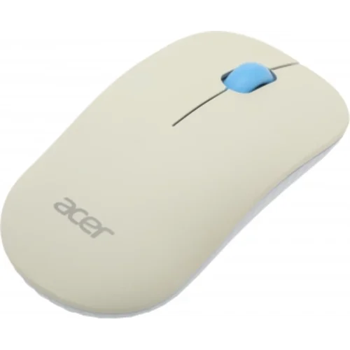 Клавиатура + мышь Acer OCC205 клав:белый/голубой мышь:белый/голубой USB беспроводная slim Multimedia