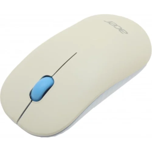 Клавиатура + мышь Acer OCC205 клав:белый/голубой мышь:белый/голубой USB беспроводная slim Multimedia