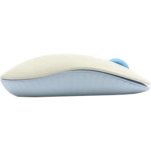 Клавиатура + мышь Acer OCC205 клав:белый/голубой мышь:белый/голубой USB беспроводная slim Multimedia