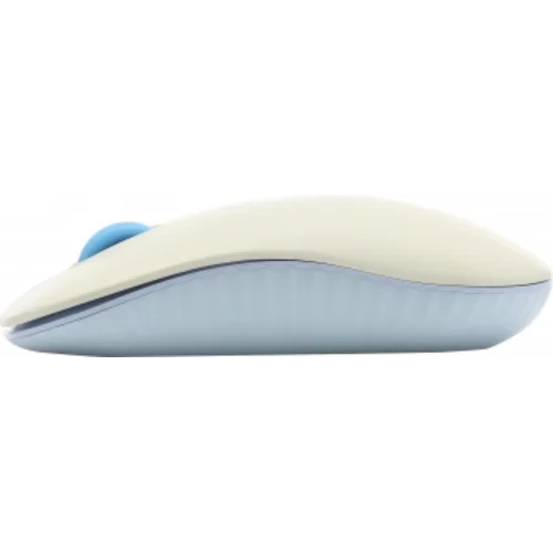 Клавиатура + мышь Acer OCC205 клав:белый/голубой мышь:белый/голубой USB беспроводная slim Multimedia