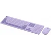 Клавиатура + мышь Acer OCC205 клав:фиолетовый мышь:фиолетовый USB беспроводная slim Multimedia