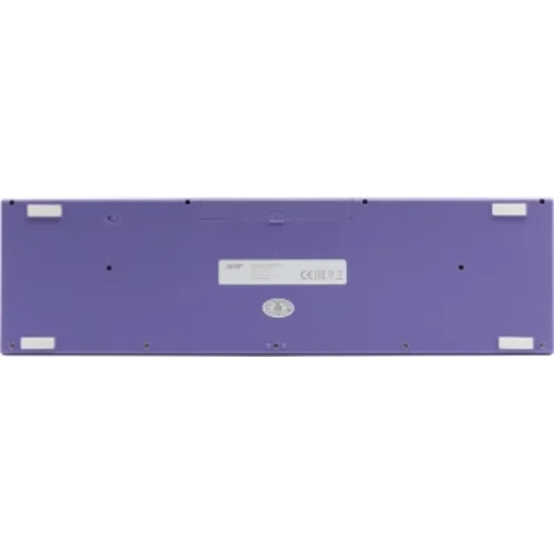 Клавиатура + мышь Acer OCC205 клав:фиолетовый мышь:фиолетовый USB беспроводная slim Multimedia