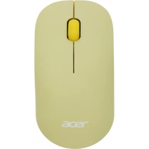 Клавиатура + мышь Acer OCC205 клав:зеленый/желтый мышь:зеленый/желтый USB беспроводная slim