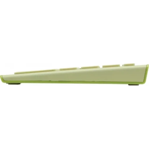 Клавиатура + мышь Acer OCC205 клав:зеленый/желтый мышь:зеленый/желтый USB беспроводная slim