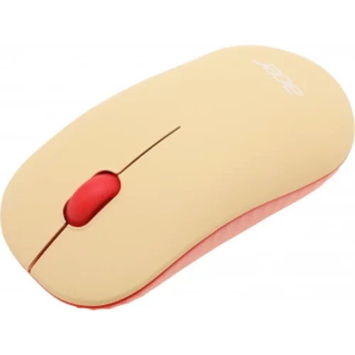 Клавиатура + мышь Acer OCC205 клав:розовый/бежевый мышь:розовый/бежевый USB беспроводная slim