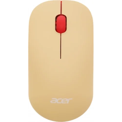 Клавиатура + мышь Acer OCC205 клав:розовый/бежевый мышь:розовый/бежевый USB беспроводная slim