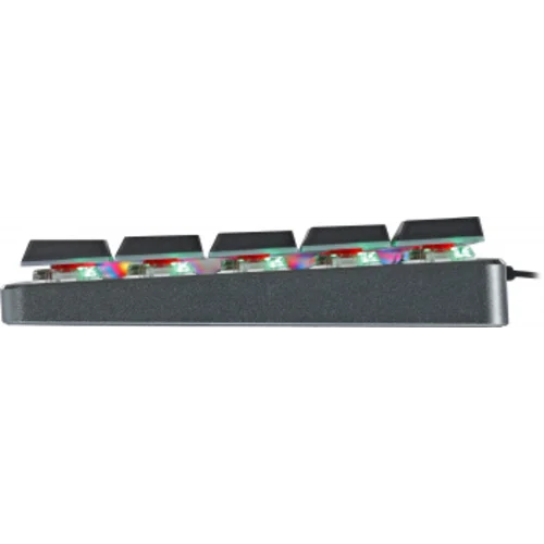 Клавиатура Acer OKW302 механическая серебристый USB for gamer LED (ZL.KBDCC.01C)