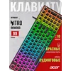 Клавиатура Acer Nitro OKW303 механическая черный/серый USB Multimedia for gamer LED (ZL.KBDCC.01D)